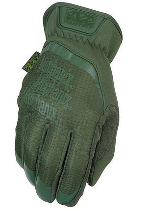 Тактичні рукавиці mechanix wear fastfit - olive drab xxl