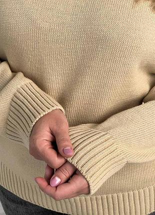 Свитер sofia бежевый art knit 3