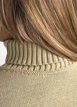 Свитер sofia бежевый art knit 4