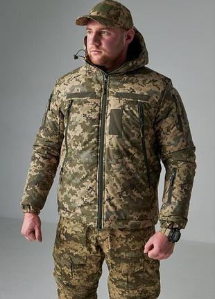 Зимняя мембранная куртка arctic nord storm, пиксель зсу -25*с m