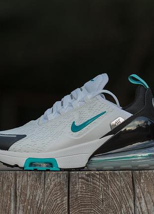 Кроссовки nike air max 270 white blue 4
