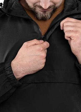 Куртка sturm mil-tec combat anorak summer - black 2