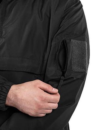 Куртка sturm mil-tec combat anorak summer - black 3