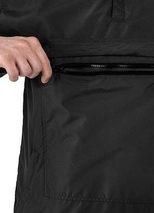 Куртка sturm mil-tec combat anorak summer - black 4