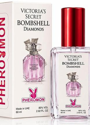 Жіночі парфуми з феромонами 60 мл — аромат у стилі victoria's secret bombshell diamonds, малина, маракуя, ваніль, біла амбра