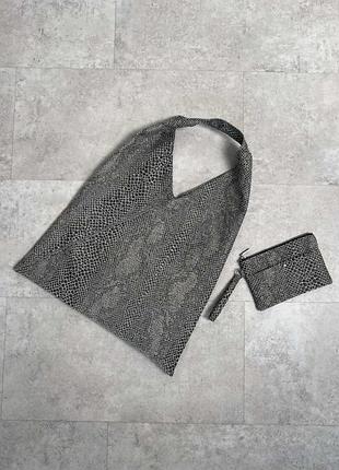 Косметичка python бірюзова art knit