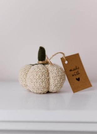 Декоративное изделие pumpkin кремовый тм прованс