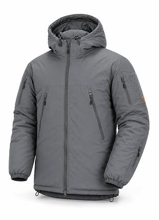 Мужская тактическая зимняя куртка tactics armor 2.0 g-loft shadow grey (серый)