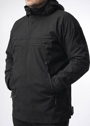 Анорак military®️ stealth black батал