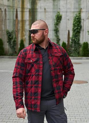 Куртка frontier tartan red