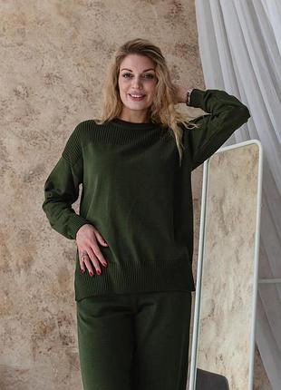 Джемпер katrin оливковый art knit