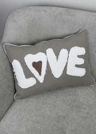 Подушка декоративна love тм прованс
