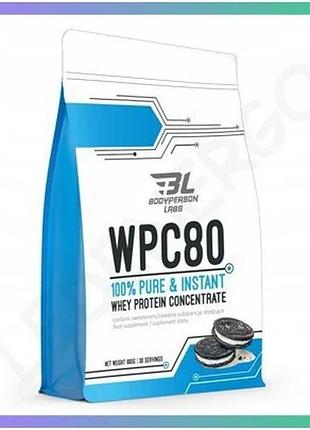 Протеин bodyperson labs wpc80 900 г ванильный порошок для наращивания мышечной массы sku_dsn_100-41-2779210-20