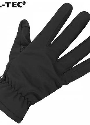 Рукавиці mil-tec softshell thinsulate black xl 4