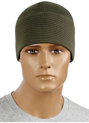 Шапка швидкосохнуча sturm mil-tec еластична one size quick dry cap olive