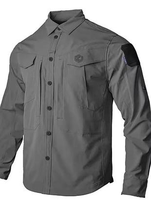 Рубашка мужская emersongear blue label "persecutor"tactical shirt grey 3xl
