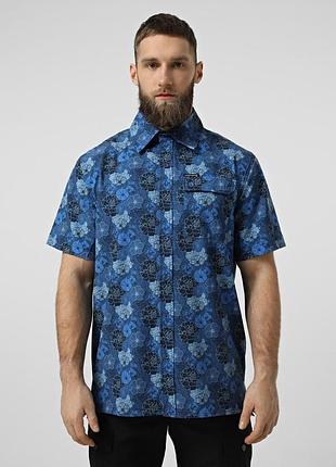 Сорочка frontier weburnum 2 blue flowers m