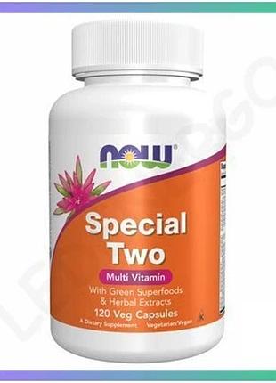 Уценка* специальная добавка special two 120 капсул с зелеными суперфудами для вегетарианцев и веганов sku_dsn_2024-11-0797