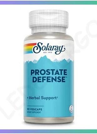 Продукт для здоров'я простати solaray prostate defense 90 капсул натуральний комплекс для чоловіків sku_dsn_2023-10-2143