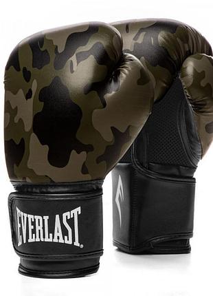 Боксерские перчатки everlast spark training gloves камуфляж уни 14 унций