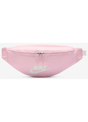 Сумка на пояс nike nk heritage waistpack - fa21 3l розовый уни 41х10х15 см