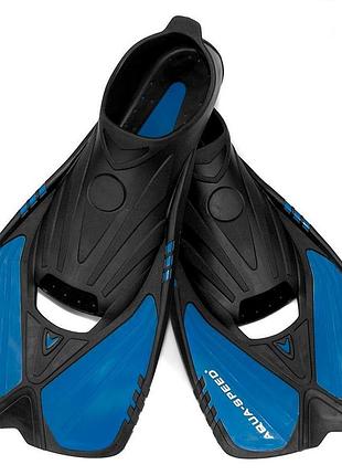 Ласти aqua speed action 5561 синій, чорний уні 38-39