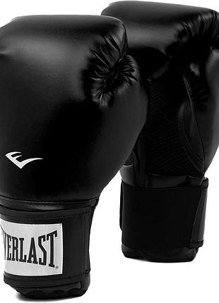 Боксерские перчатки everlast prostyle 2 boxing glove черный уни 8 унций