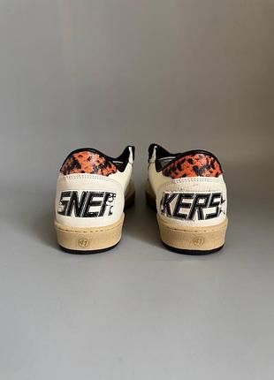 Уцінка кеди golden goo.. ball star white nappa black star 6