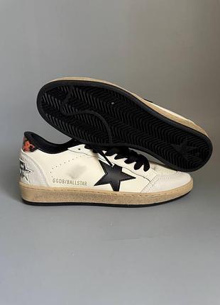 Уцінка кеди golden goo.. ball star white nappa black star 3