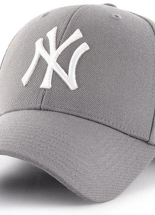 Кепка 47 brand mlb new york yankees snapback темно-сірий уні osfm
