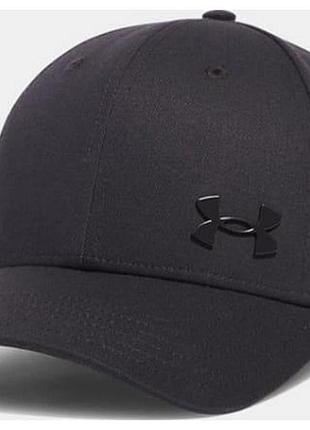 Кепка under armour m sportstyle metal adj чорний чол one size