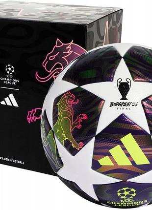 Футбольный мяч adidas ucl league box 2026 budapest jx9101, размер no5