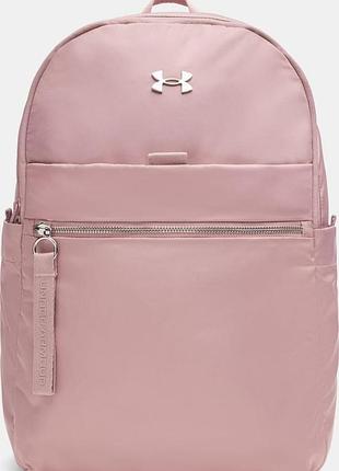 Рюкзак under armour studio campus bp 19,5l рожевий жіночий 28 х 40,5 х 15 см (1384675-673)