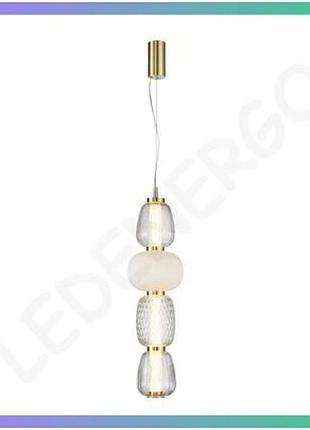 Люстра italux eris 32вт золотая современная потолочная светильник для дома и интерьера sku_it-pnd-98374-32w-gd