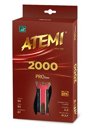 Ракетка для настільного тенісу atemi 2000 pro-line