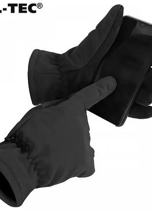 Рукавиці mil-tec softshell thinsulate black l 6