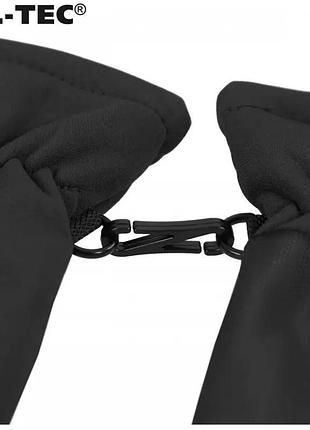 Рукавиці mil-tec softshell thinsulate black l 10