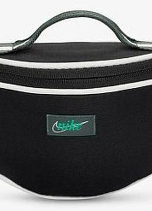Сумка на пояс nike nk heritage s wstpck - retro 1l чорний уні 28х8х13 см