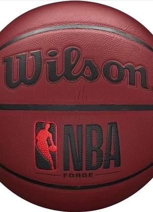 Мяч баскетбольный wilson nba forge bskt crimson red size 6 (wtb8201xb6)
