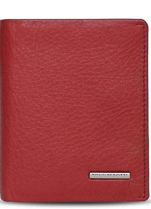 Женский кошелек tony perotti из зернистой кожи new contatto 3603 rosso (90701) красный