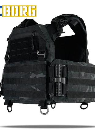 Плитоноска kiborg gu gen.2 black multicam