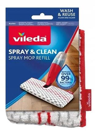 Сменная насадка для швабры vileda spray and clean vileda