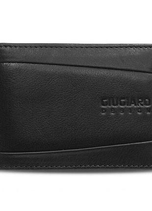 Горизонтальная кредитница tony perotti giugiaro 2929 nero (90303) черная