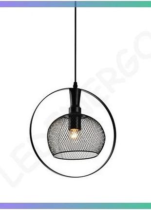 Підвісний світильник gtv decor xalis 1 e27 ip20 ø30см чорний для освітлення стелі дизайнерський світил sku_oledim_os-xal1-10-dec