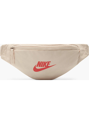 Сумка на пояс nike nk heritage s waistpack 1l бежевый уни 28 x 8 x 13 см (db0488-838)