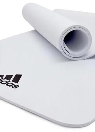 Килимок для йоги adidas yoga mat білий уні 176 х 61 х 0,8 см