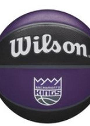 М'яч баскетбольний wilson nba team tribute sac kings size 7 (wtb1300xbsac)