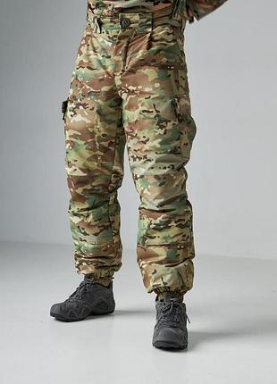 Штани зимові taslan мультикам на підтяжках, до -15*с xxl