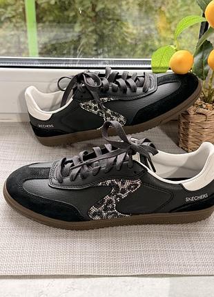 Жіночі кросівки skechers hotshot shimmering spots – стиль та комфорт