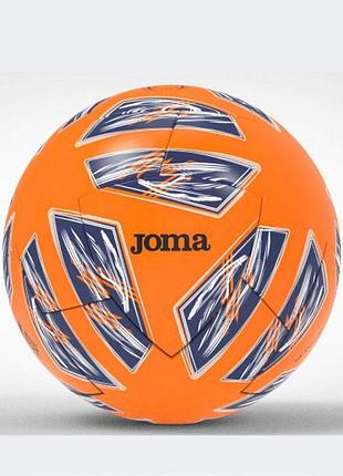 М'яч футбольний joma evolution iii помаранчево-синій уні 5